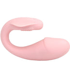 ARMONY - FRESHFUN CICI STAP-ON VIBRATOR FJERNBETJENING OG APP 10 VIBRATIONER LYSERØD