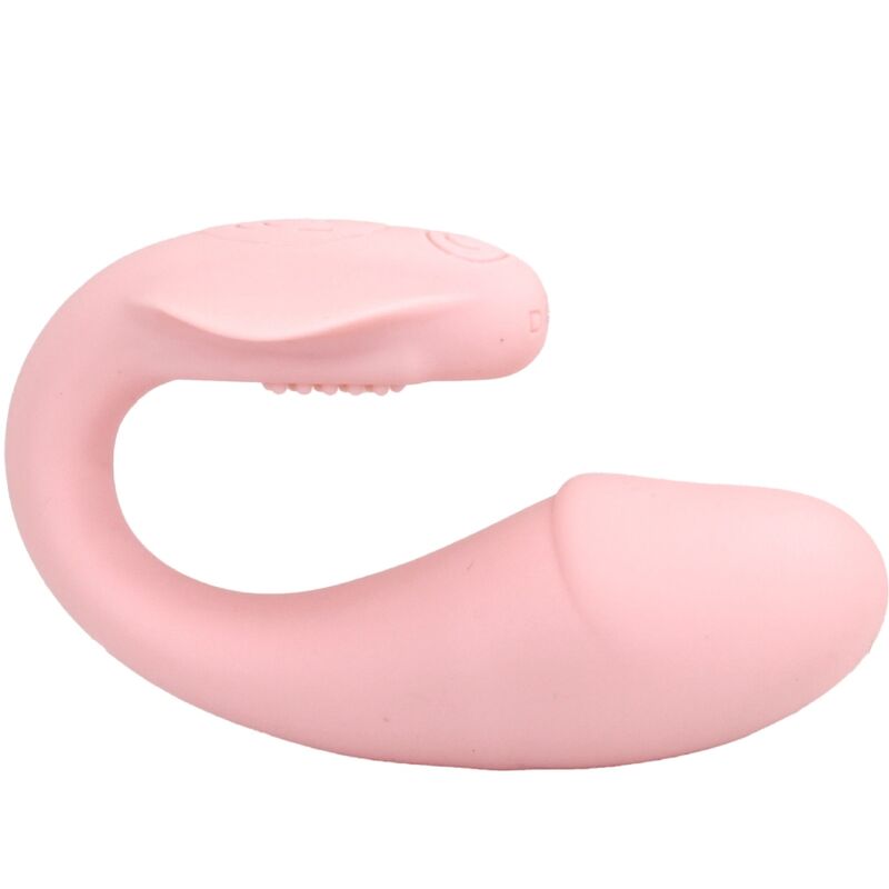 ARMONY - FRESHFUN CICI STAP-ON VIBRATOR FJERNBETJENING OG APP 10 VIBRATIONER LYSERØD