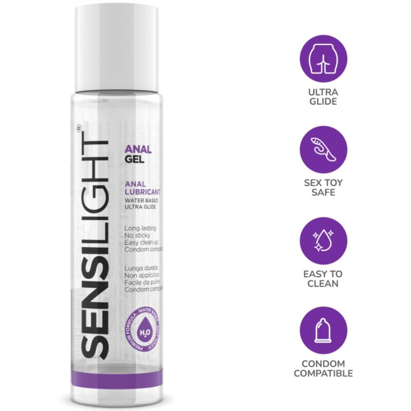 INTIMATELINE - SENSILIGHT ANAL GLIDNINGSGEL 60 ML