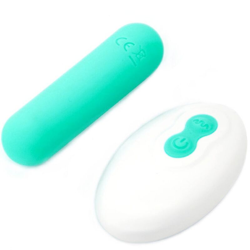 ARMONY - SPLASH JOLINE VIBRATOR KUGLET SILIKONE FJERNBETJENING 10 VIBRATIONER 65 X 15 CM GRØN