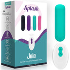 ARMONY - SPLASH JOIE VIBRATOR KUGLET SILIKONE FJERNBETJENING 10 VIBRATIONER 75 X 19 CM GRØN