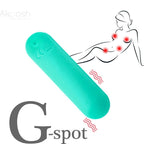 ARMONY - SPLASH JOIE VIBRATOR KUGLET SILIKONE FJERNBETJENING 10 VIBRATIONER 75 X 19 CM GRØN