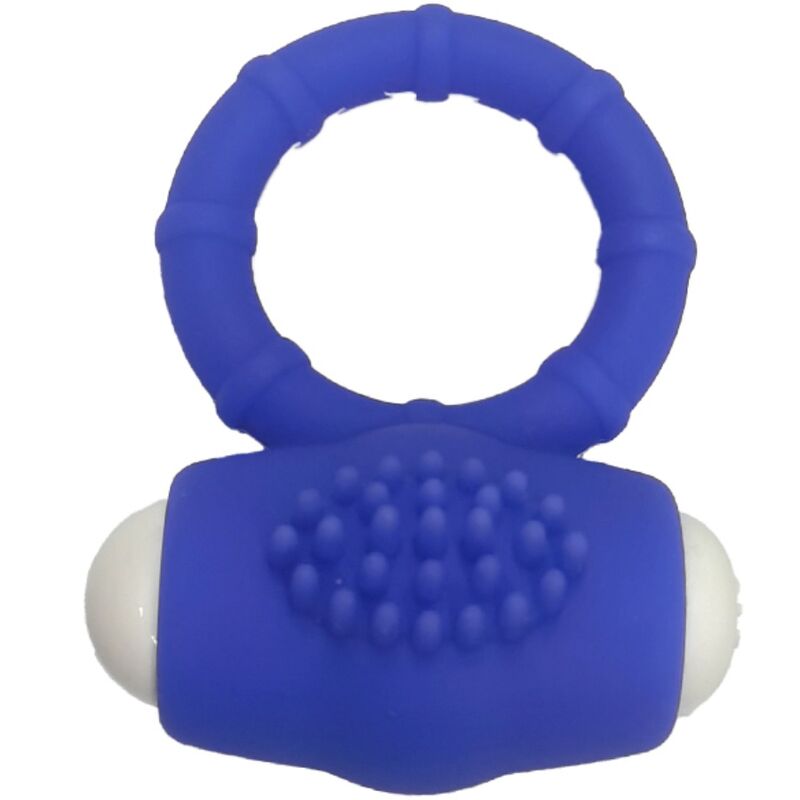 ARMONY - POWER O VIBRATORRING SILIKONE BLÅ