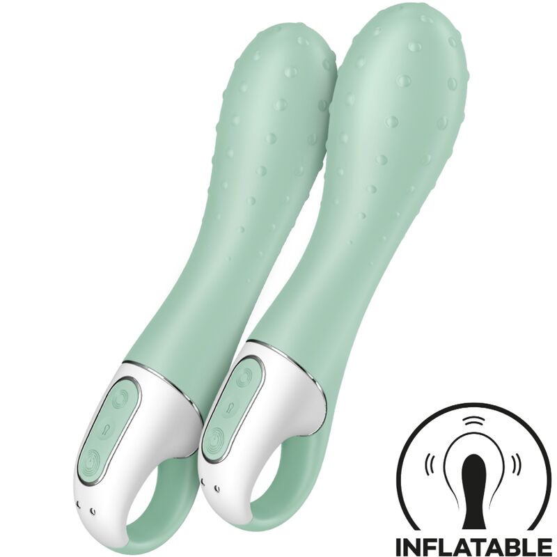 SATISFYER - LUFTPUMPEVIBRATOR 3 OPPUSTBAR G-PUNKT MINT