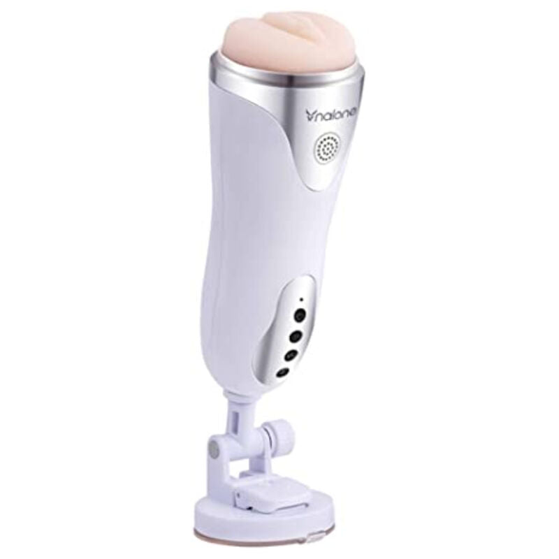 NALONE - MAGIKER-MASTURBATOR MED VIBRATION HVID