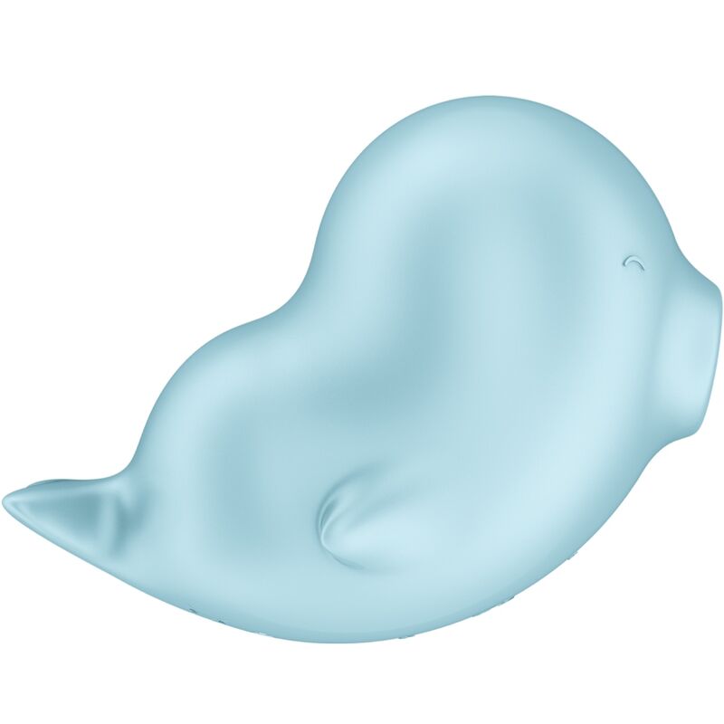 SATISFYER - SASSY SEAL STIMULATOR & VIBRATOR BLÅ