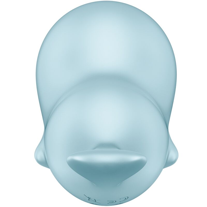 SATISFYER - SASSY SEAL STIMULATOR & VIBRATOR BLÅ