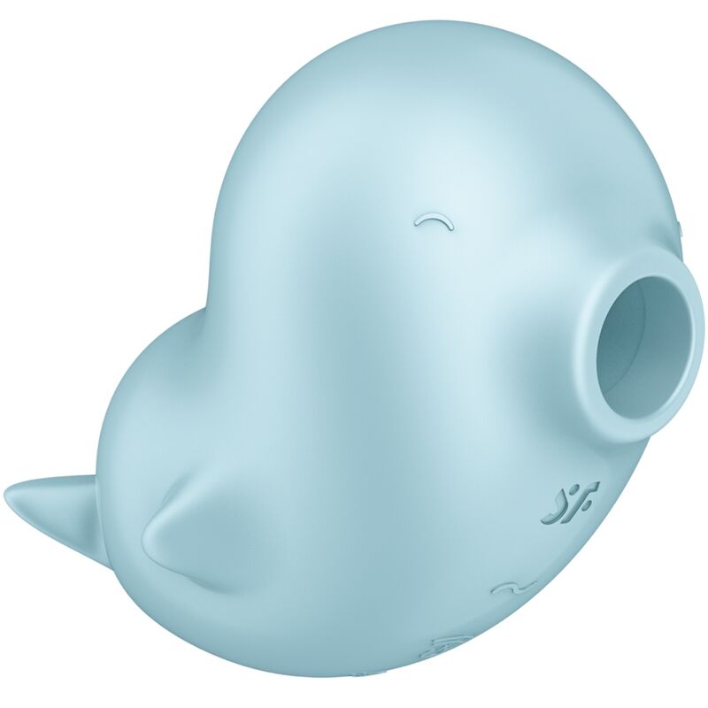 SATISFYER - SASSY SEAL STIMULATOR & VIBRATOR BLÅ
