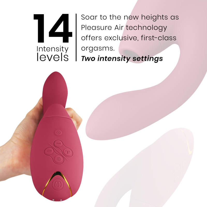 WOMANISER - DUO 2 STIMULATOR BORDEAUX
