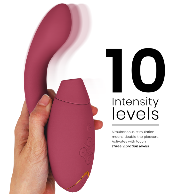 WOMANISER - DUO 2 STIMULATOR BORDEAUX
