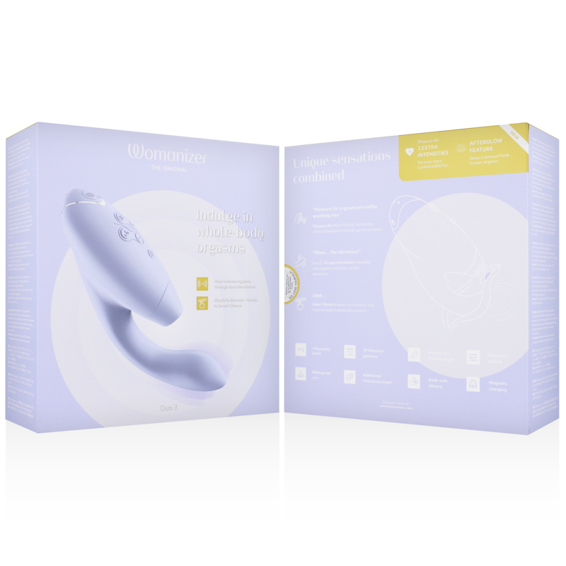 WOMANIZER - DUO 2 STIMULATOR LILA