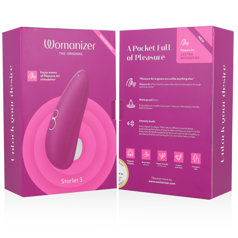 WOMANIZER - STARLET 3 KLITORISTIMULATOR VIOLET