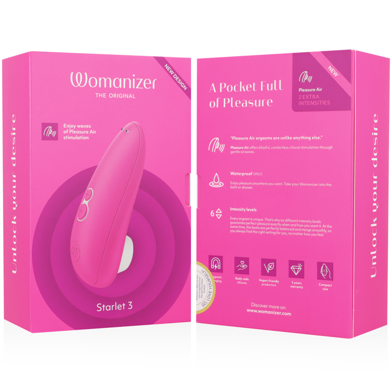 WOMANIZER - STARLET 3 KLITORISTIMULATOR PINK