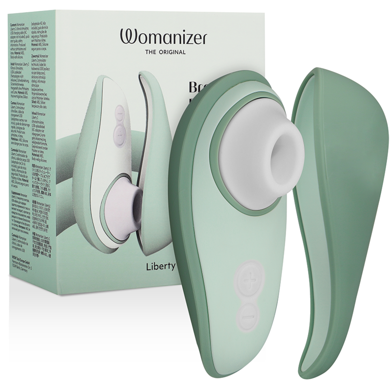 WOMANIZER - LIBERTY 2 KLITORISSTIMULATOR & SUGELYGTE GRØN