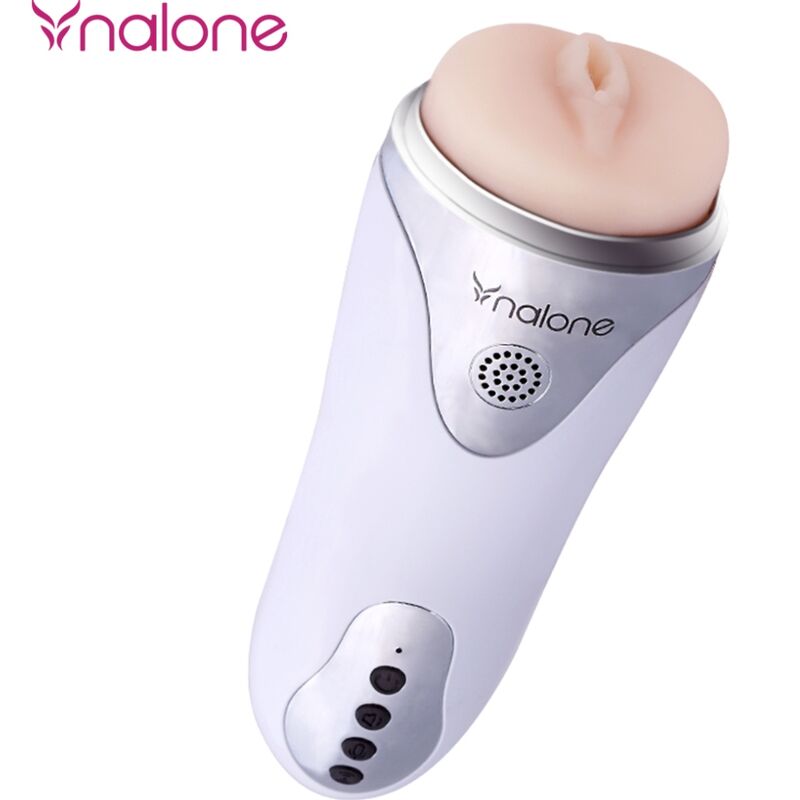 NALONE - MAGIKER-MASTURBATOR MED VIBRATION HVID