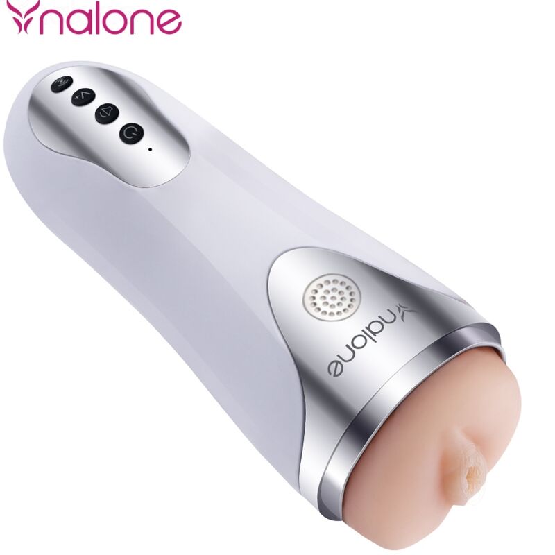 NALONE - MAGIKER-MASTURBATOR MED VIBRATION HVID