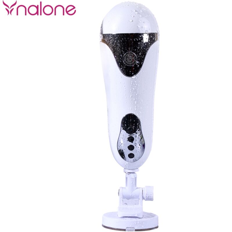 NALONE - MAGIKER-MASTURBATOR MED VIBRATION HVID