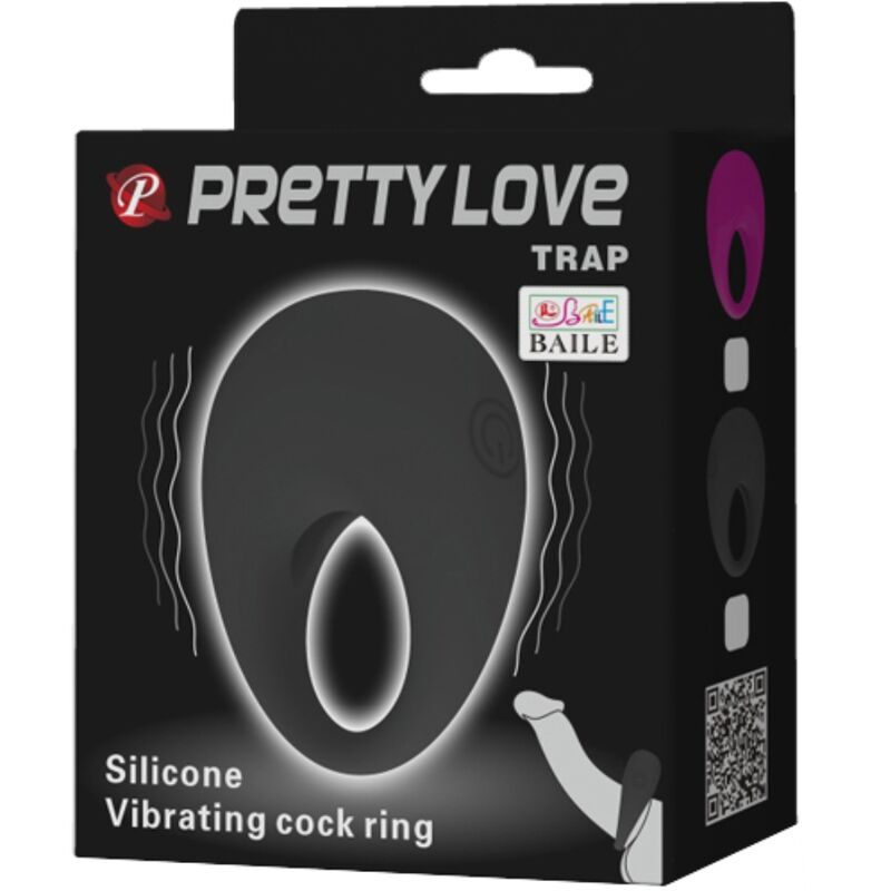 PRETTY LOVE - TRAP VIBRATORRING SORT
