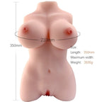 ARMONY - REALISTISK KVINDELIG TORSO MODEL 3