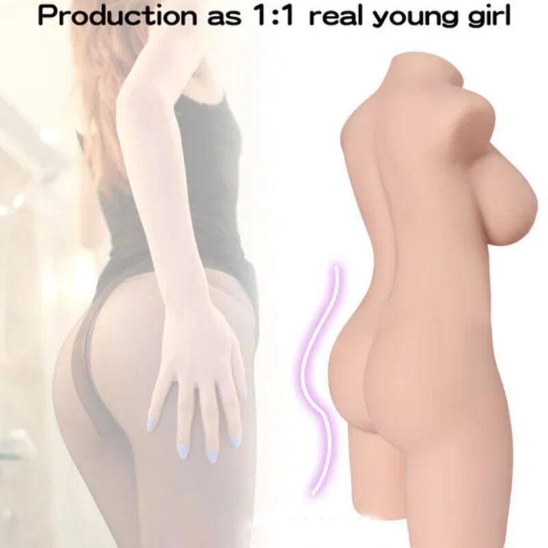ARMONY - REALISTISK KVINDELIG TORSO MODEL 6