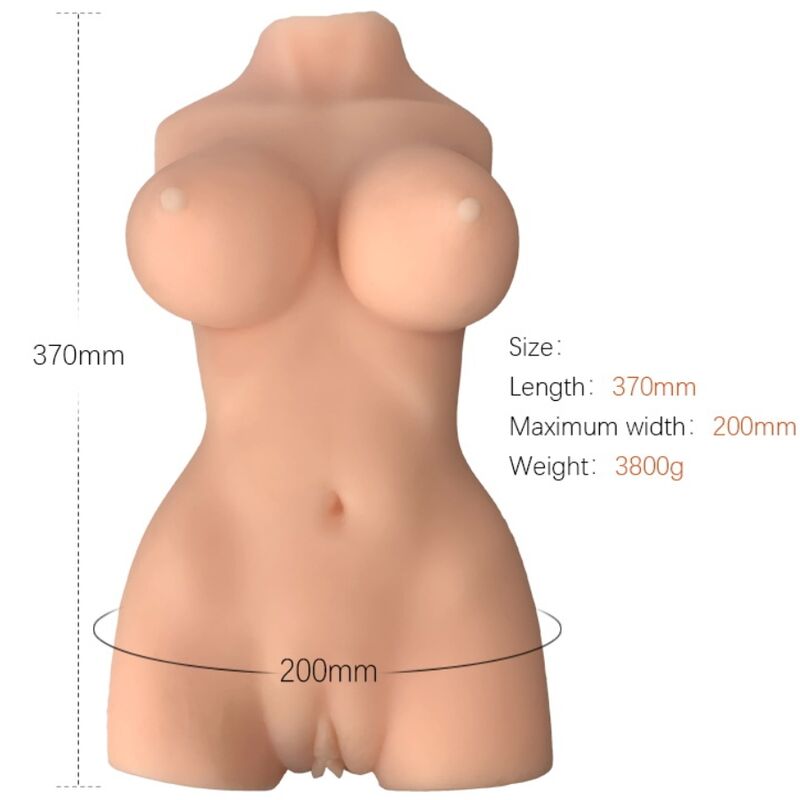 ARMONY - REALISTISK KVINDELIG TORSO MODEL 7