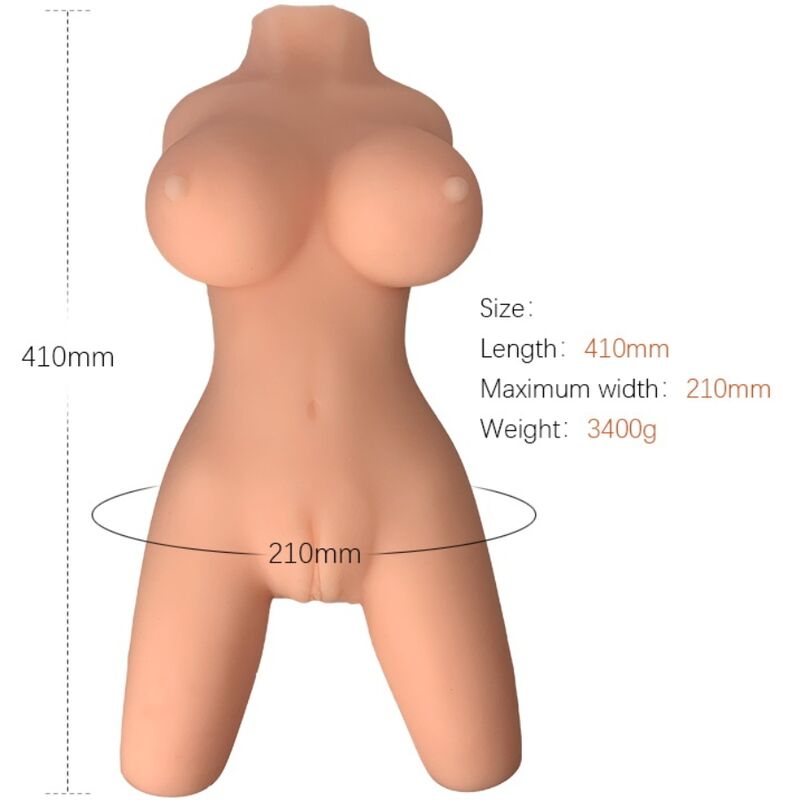 ARMONY - REALISTISK KVINDELIG TORSO MODEL 8