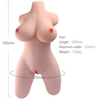 ARMONY - REALISTISK KVINDELIG TORSO MODEL 2
