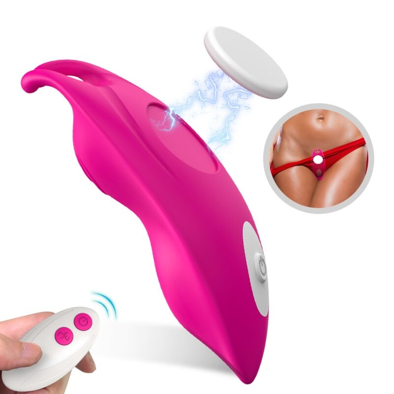 ARMONY - HONEYBEE TRUSSER MED VIBRATOR MED G-PUNKT FJERNBETJENING FUCHSIA