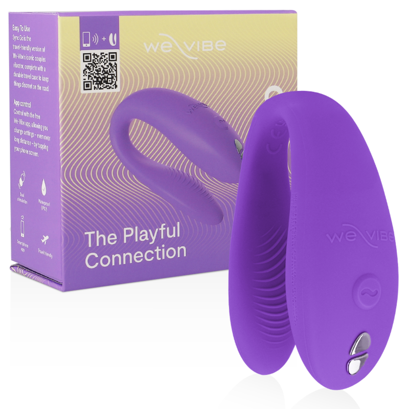 WE-VIBE - SYNC GO DUBBEL STIMULATOR VIOLET