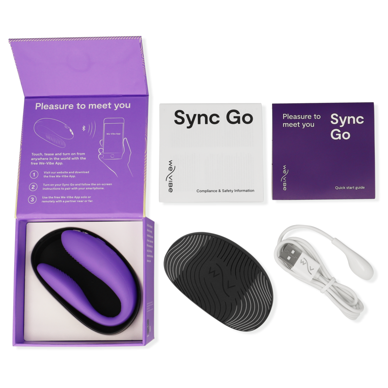 WE-VIBE - SYNC GO DUBBEL STIMULATOR VIOLET