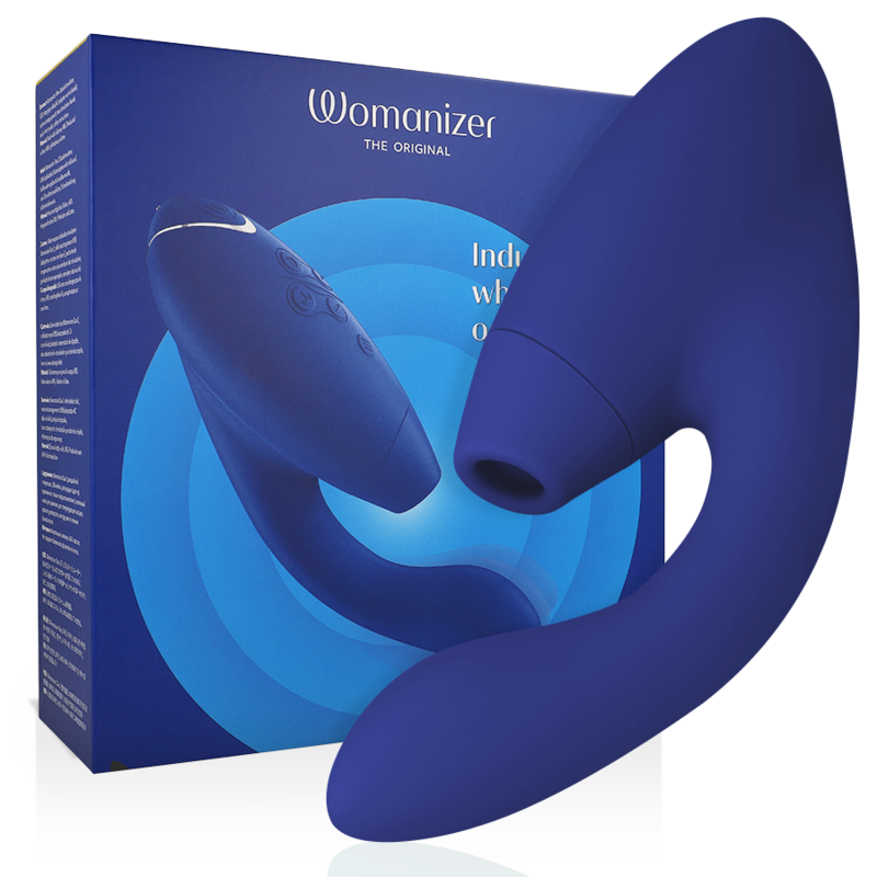 WOMANIZER - DUO 2 STIMULATOR BLÅ