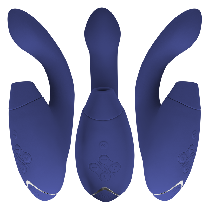 WOMANIZER - DUO 2 STIMULATOR BLÅ