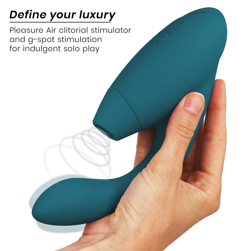 WOMANIZER - DUO 2 STIMULATOR BLÅ BENZIN