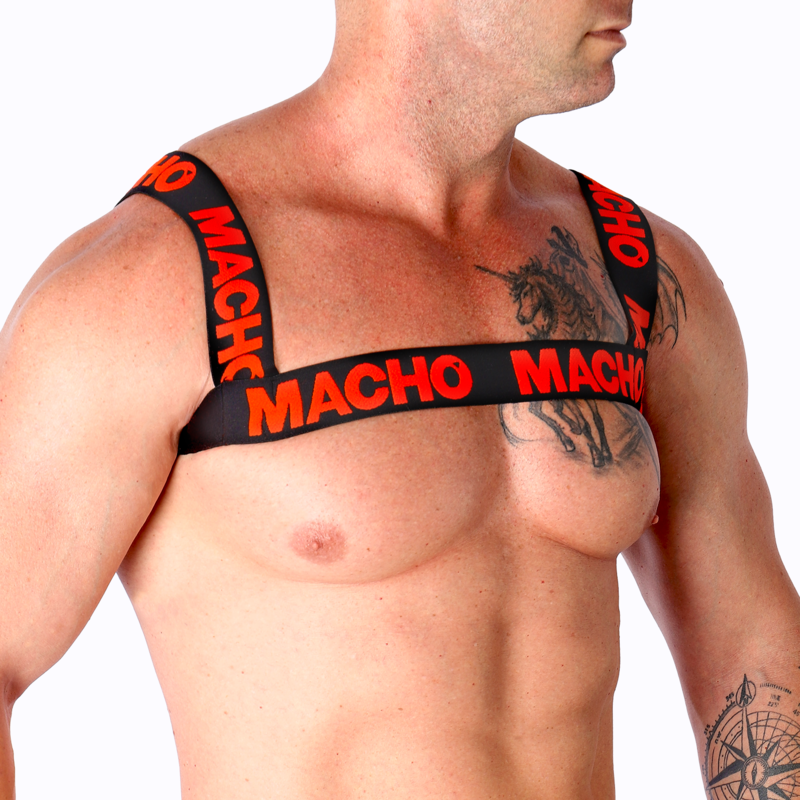 MACHO - DOBBELT RØD SELE