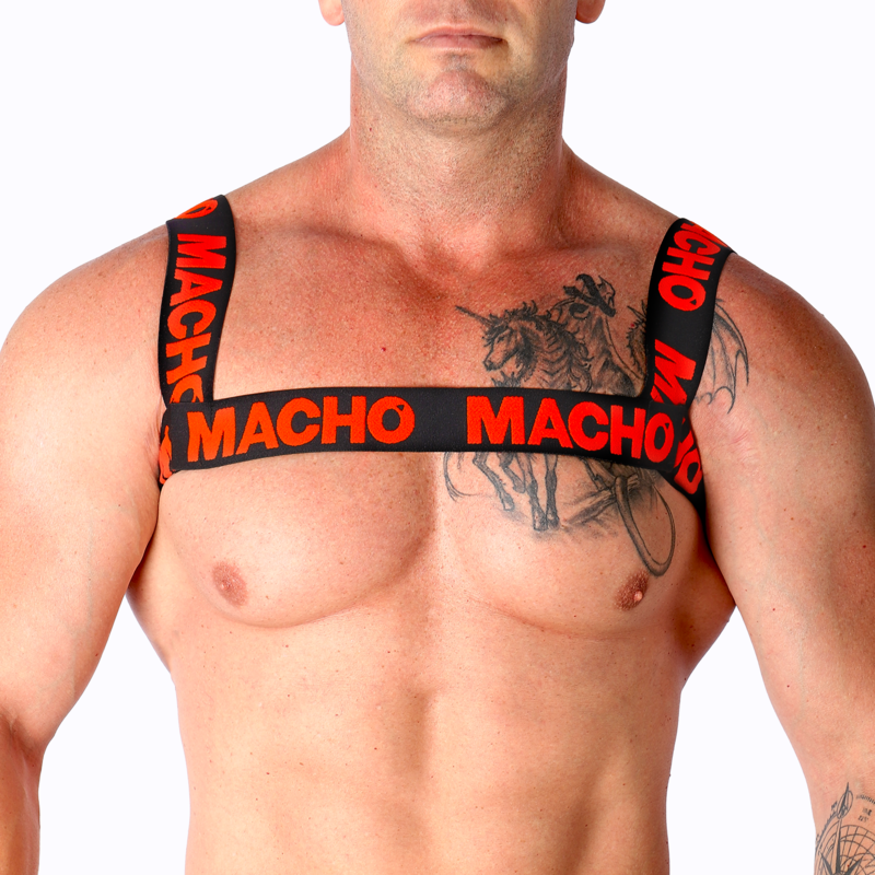 MACHO - DOBBELT RØD SELE