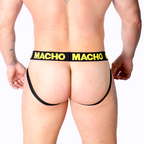 MACHO - MX25A JOCK LYCRA GUL L