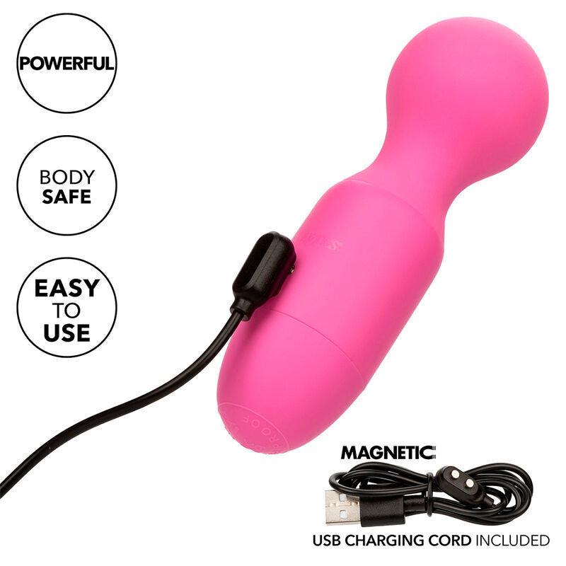 CALEXOTICS - FØRSTE GANGS GENOPLADELIG MASSAGEAPPARAT 10 VIBRATIONER PINK