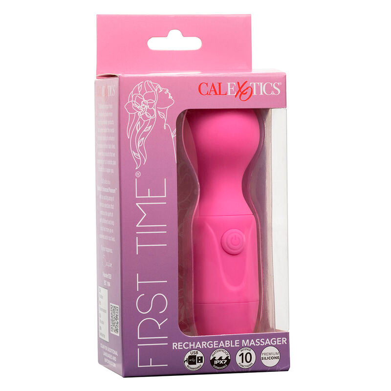 CALEXOTICS - FØRSTE GANGS GENOPLADELIG MASSAGEAPPARAT 10 VIBRATIONER PINK