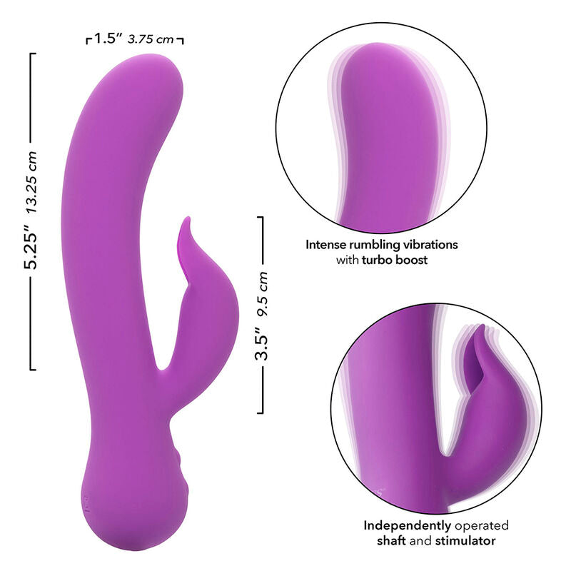 CALEXOTICS - FØRSTE GANGS VIBRATOR GENOPLADELIG LILLA