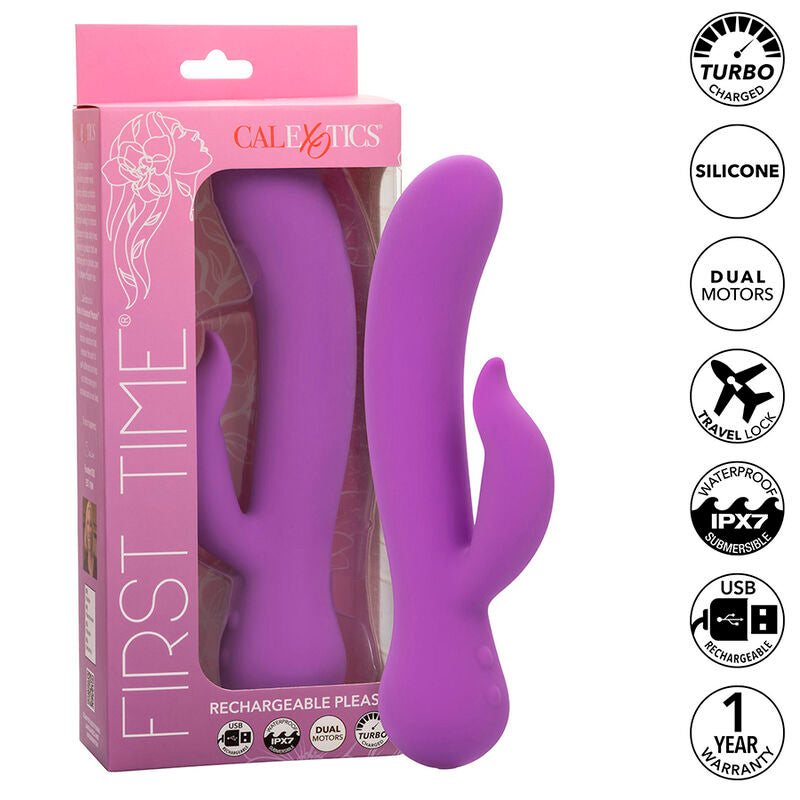 CALEXOTICS - FØRSTE GANGS VIBRATOR GENOPLADELIG LILLA