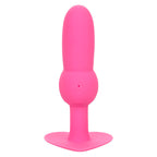 CALEXOTICS - FØRSTE GANGS ANALPLUG MED PERLEPROBLE 10 VIBRATIONER LYSERØD