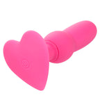 CALEXOTICS - FØRSTE GANGS ANALPLUG MED PERLEPROBLE 10 VIBRATIONER LYSERØD
