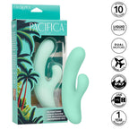 CALEXOTICS - PACIFICA FIJI VIBRATOR & STIMULATOR G-SPOT 10 VIBRATIONER AQUA