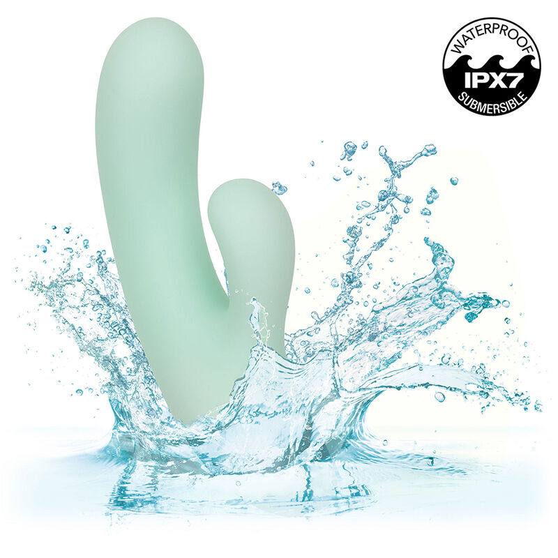 CALEXOTICS - PACIFICA FIJI VIBRATOR & STIMULATOR G-SPOT 10 VIBRATIONER AQUA