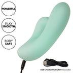 CALEXOTICS - PACIFICA FIJI VIBRATOR & STIMULATOR G-SPOT 10 VIBRATIONER AQUA