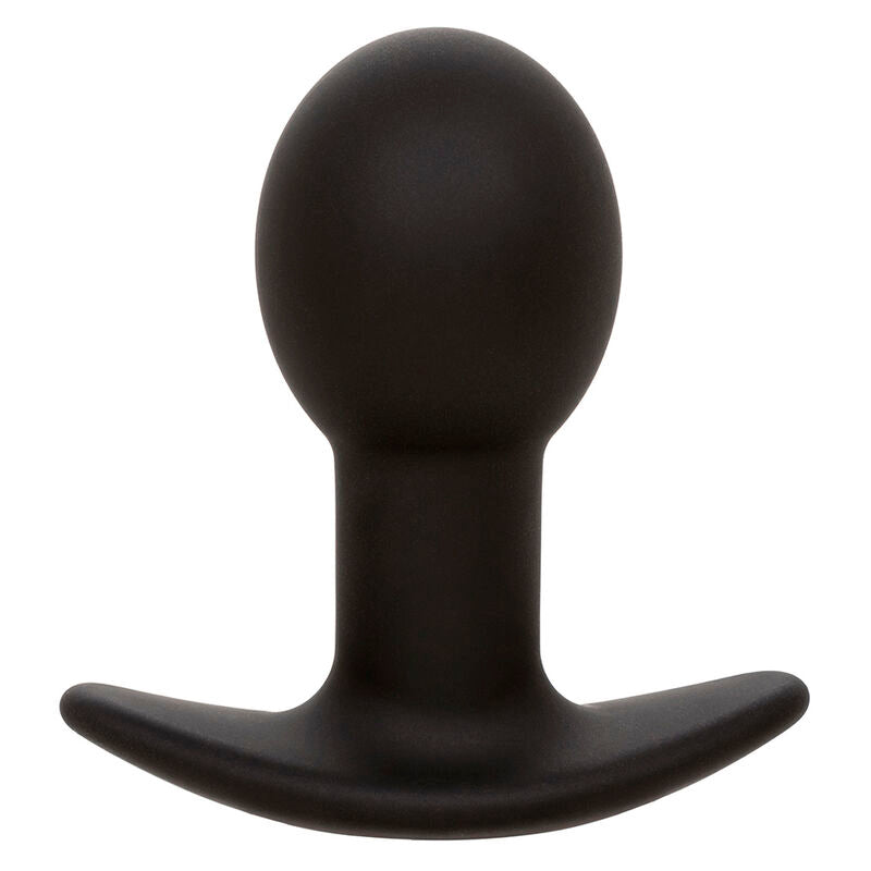 CALEXOTICS - ROCK BOTTOM ANALPLUG 10 VIBRATIONER SILIKONE SORT
