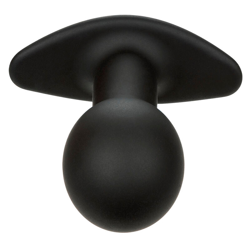 CALEXOTICS - ROCK BOTTOM ANALPLUG 10 VIBRATIONER SILIKONE SORT