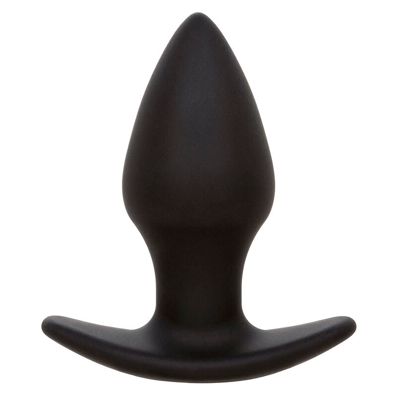 CALEXOTICS - ROCK BOTTOM PERFEKT ANALPLUG 10 VIBRATIONER SILIKONE SORT