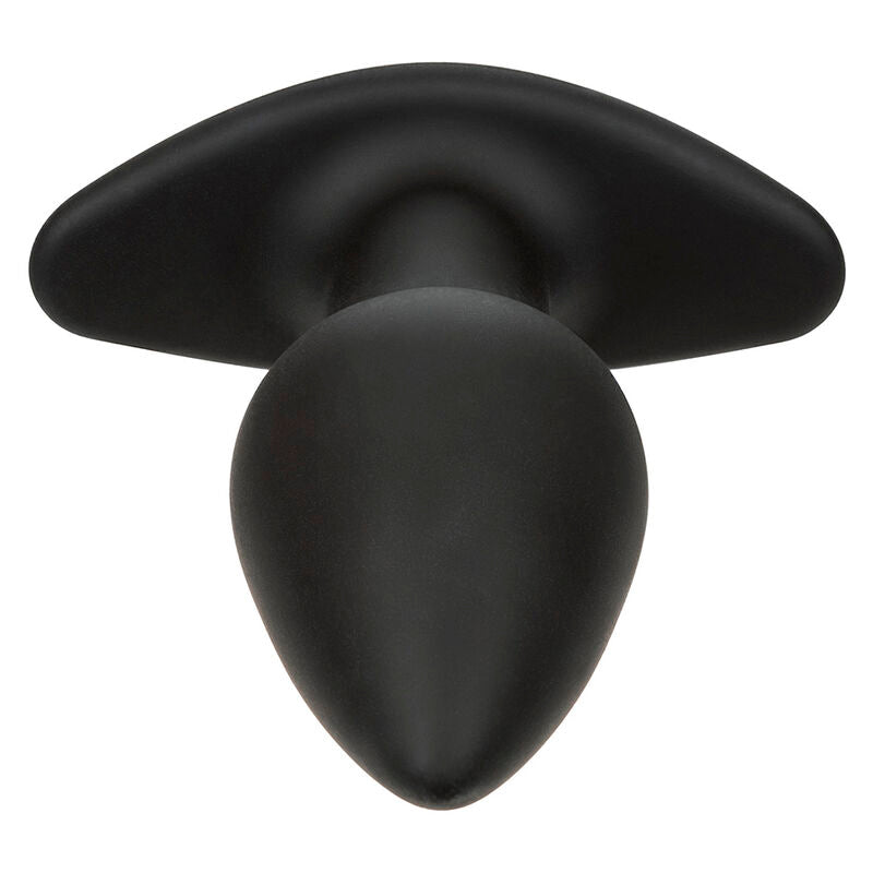 CALEXOTICS - ROCK BOTTOM PERFEKT ANALPLUG 10 VIBRATIONER SILIKONE SORT