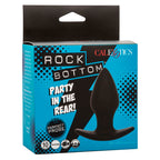 CALEXOTICS - ROCK BOTTOM PERFEKT ANALPLUG 10 VIBRATIONER SILIKONE SORT